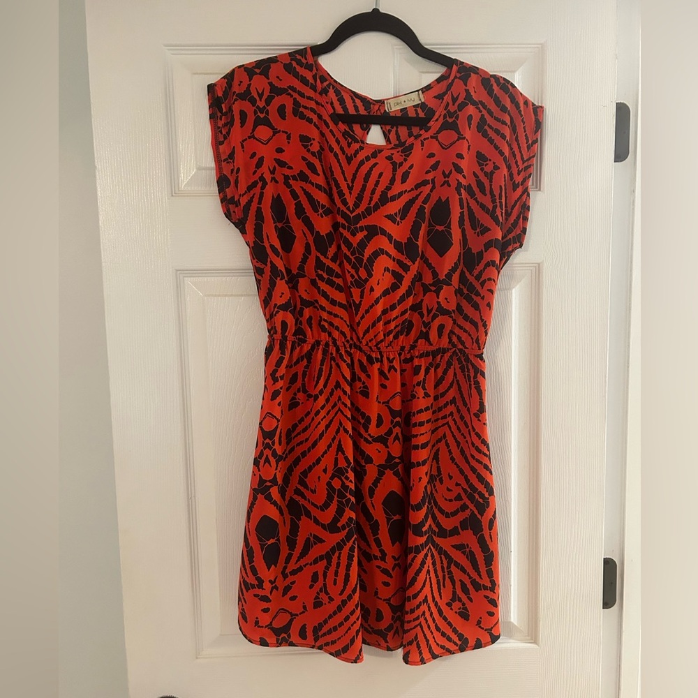 Women’s open back dress